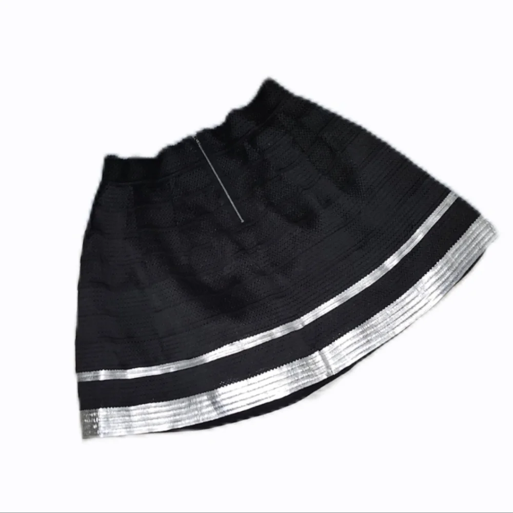 Ashley Stewart Black Skater Skirt - Picture 3 of 5